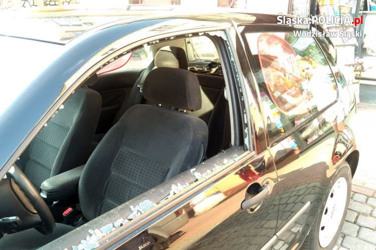 Zostawili psa w upalny dzień w samochodzie