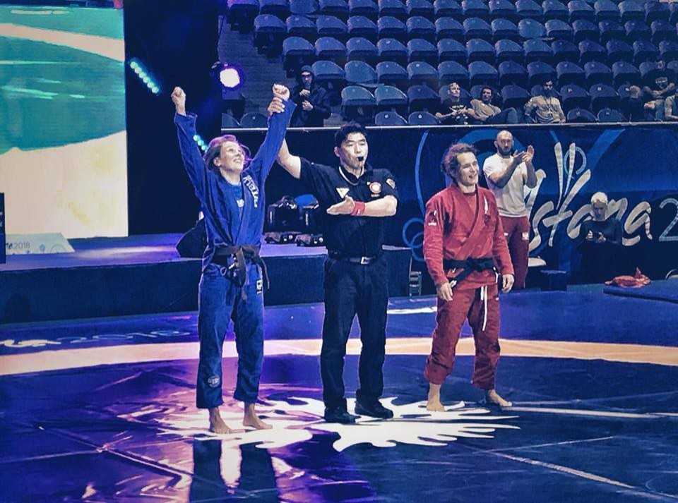 Sandra Pniak ze złotym medalem Mistrzostwa Świata