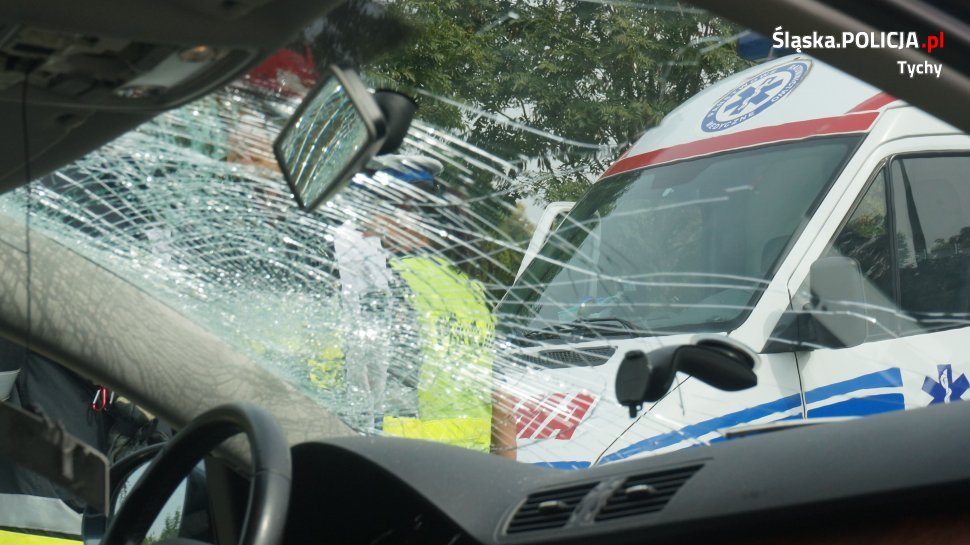 Policjanci wyjaśniają okoliczności wypadku