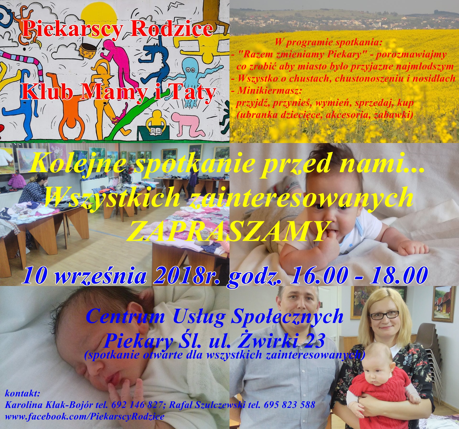 Spotkanie Klubu Mamy i Taty już w najbliższy poniedziałek