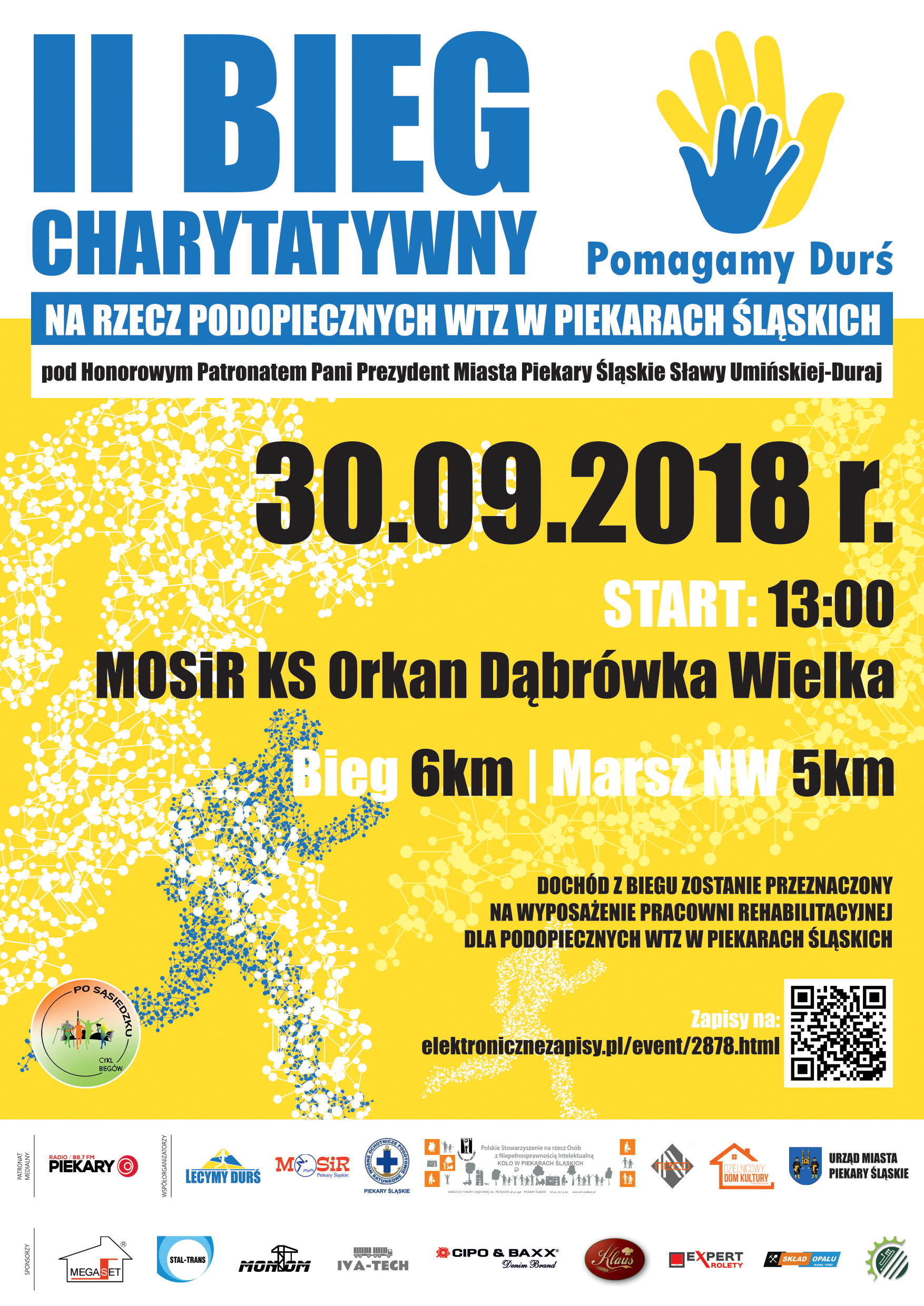 Już w niedzielę II Charytatywny Bieg Pomagamy Durś!