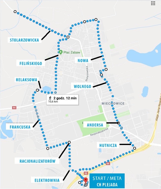 Utrudnienia w związku z Bytomskim Półmaratonem