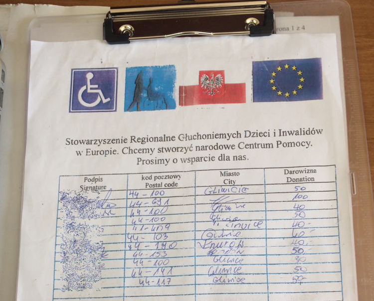 Zbierali pieniądze na fikcyjne stowarzyszenie