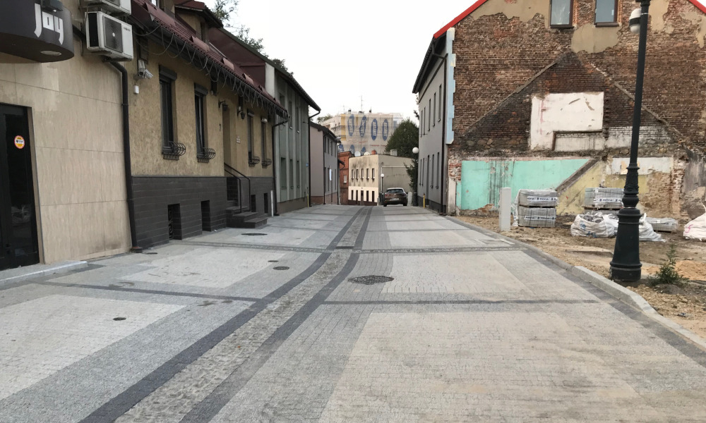 Ulica Szafranka stała się deptakiem