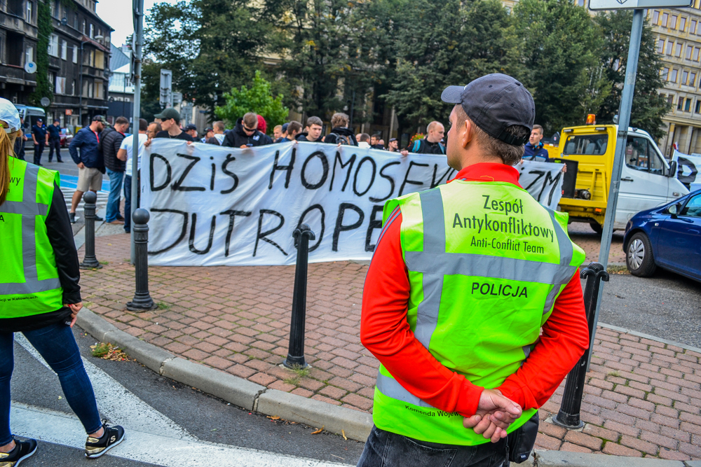 Narodowcy również protestowali
