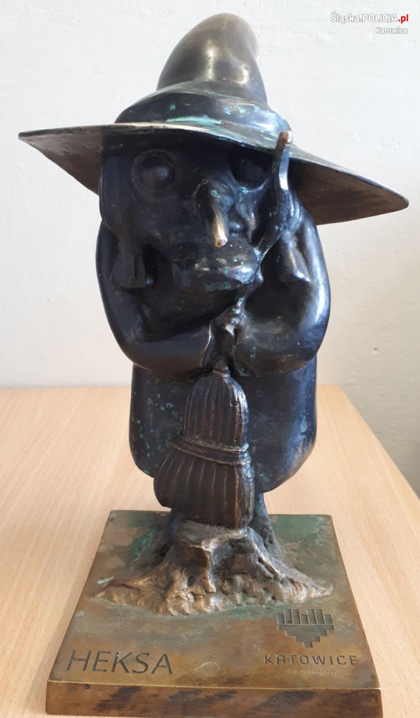 Monitoring miejski pomógł w zatrzymaniu złodzieja figurki