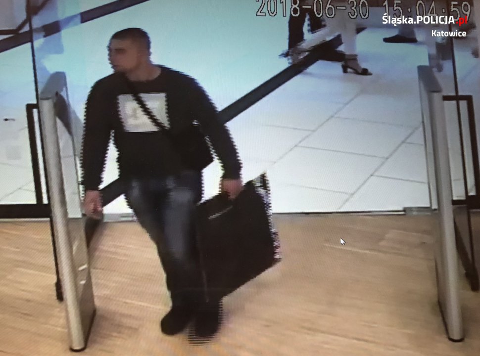 Kradzież w oku kamery. Poznajesz go?