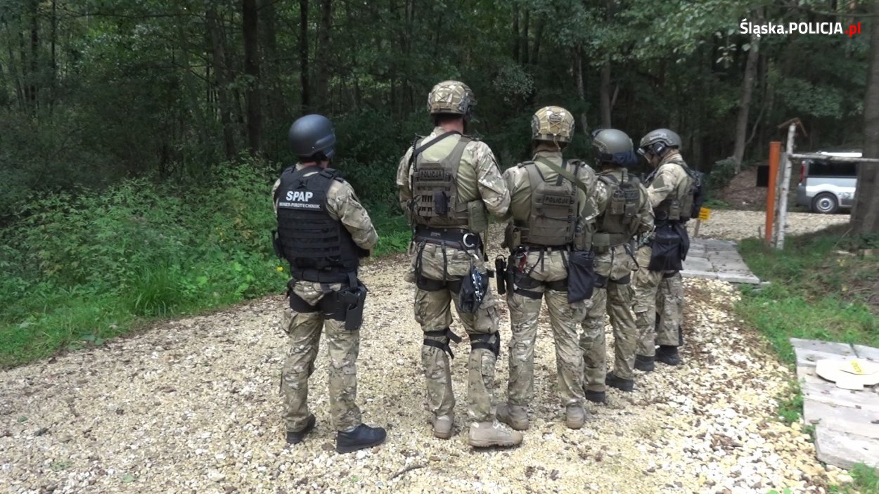 Ćwiczenia antyterrorystów na Śląsku