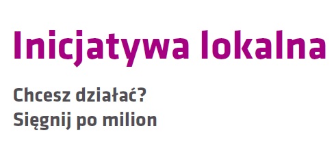 1 października rusza nabór wniosków na inicjatywy lokalne