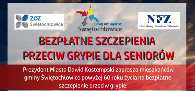 Bezpłatne szczepienia dla seniorów