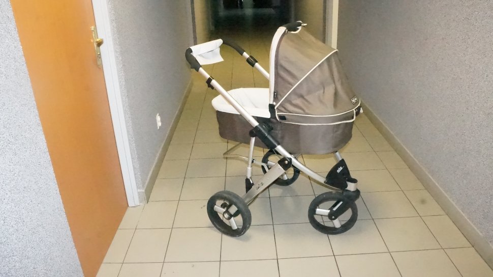 Odnaleziono wózek dziecięcy