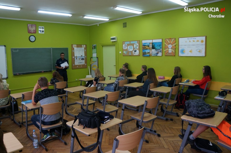 Z ósmoklasistami o cyberprzemocy