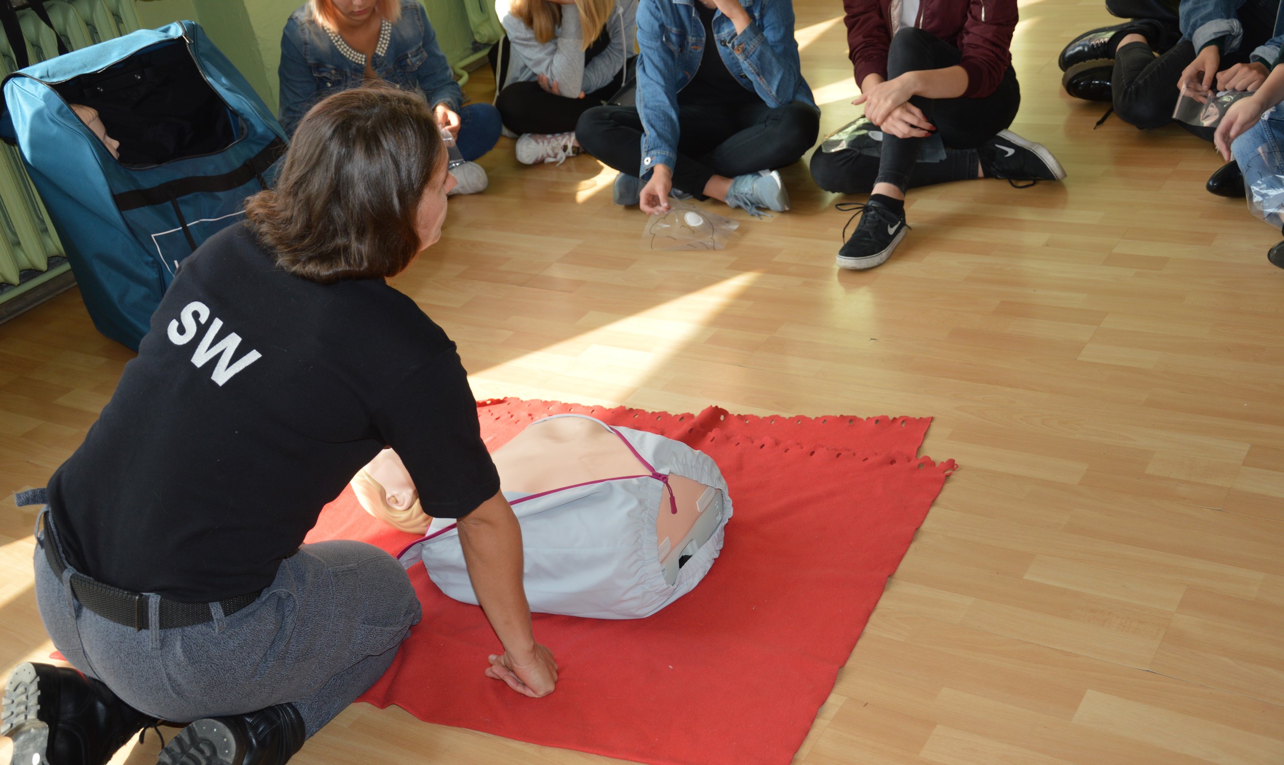 Lekcja ratowania życia - "Jesteśmy poMocni"