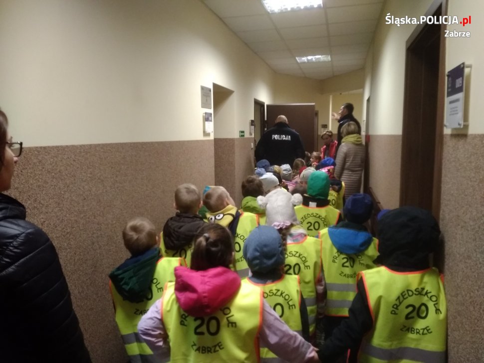 Przedszkolaki z wizytą na komisariacie