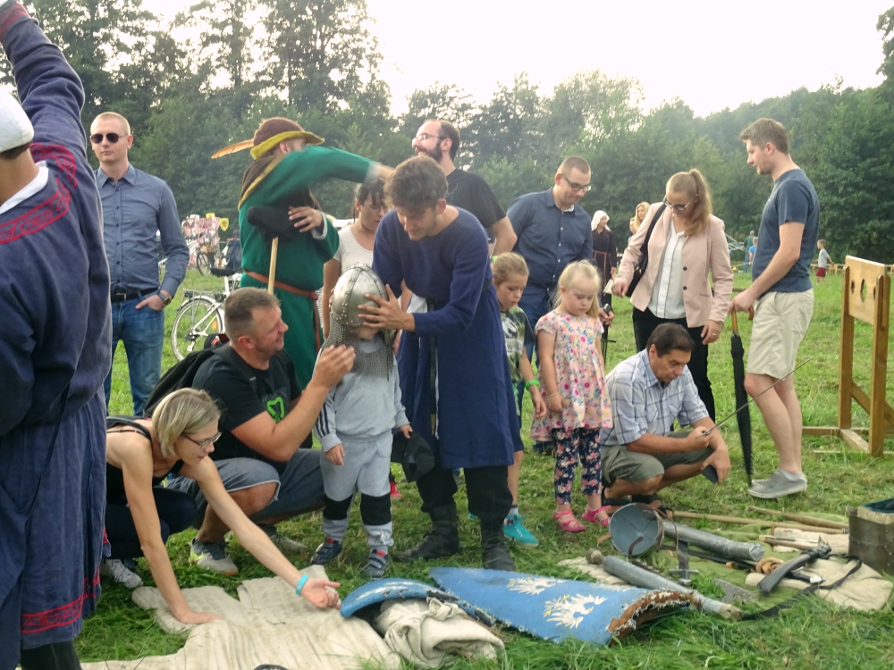 Damy i średniowieczni wojowie pojawili się w Żorach!