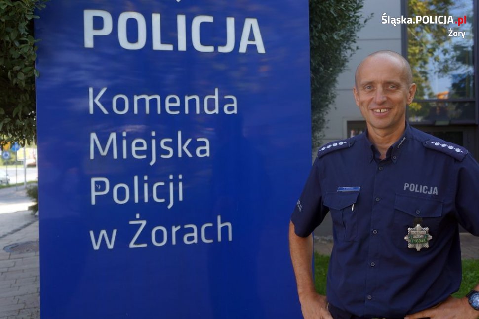 Uchronił zabytkowy Zespół Pałcowo-Parkowy przed pożarem