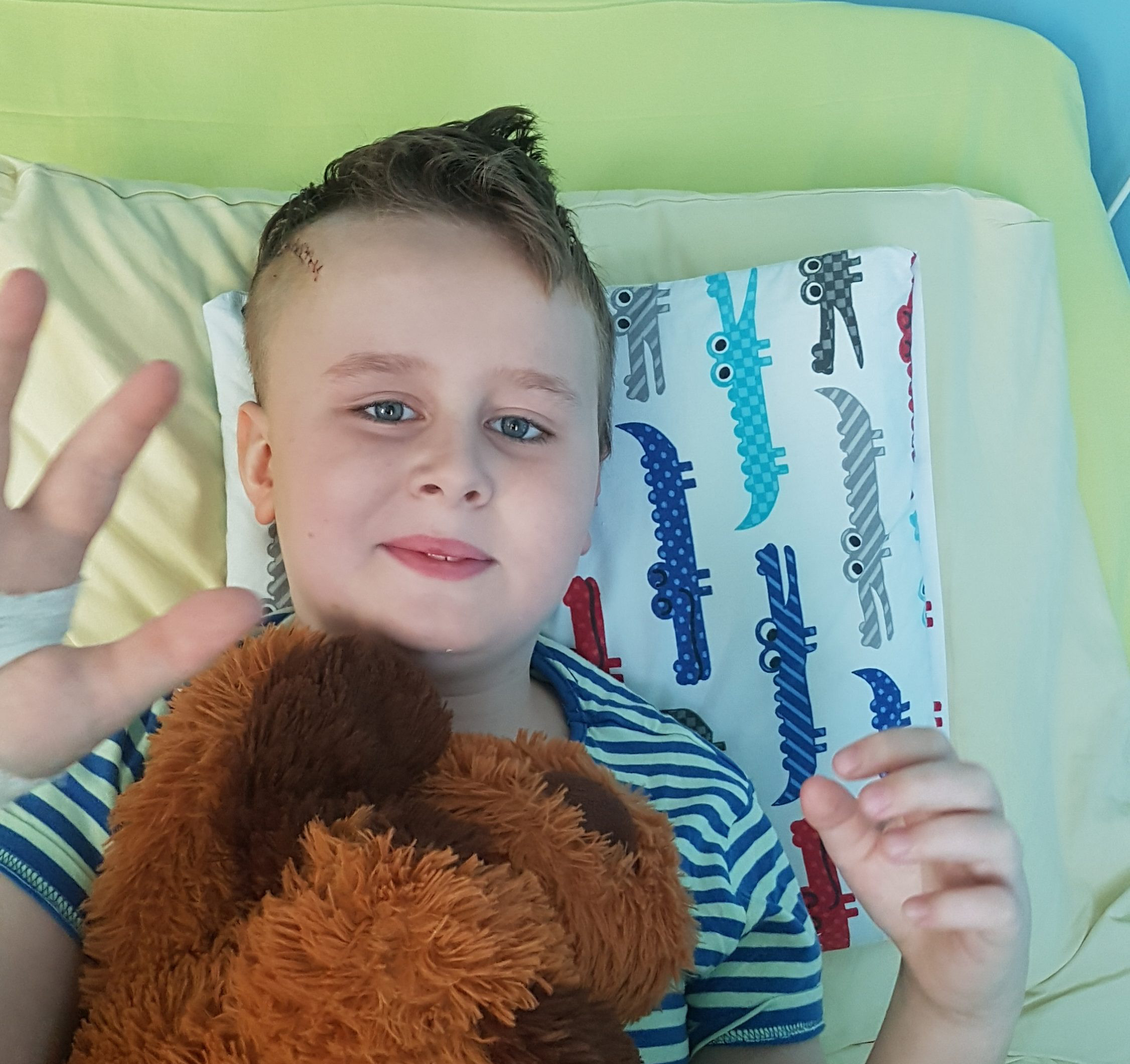 Kacper walczy z glejakiem wielopostaciowym