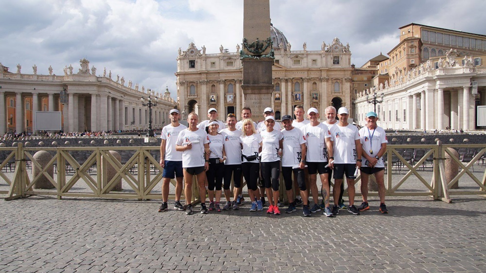 W pięć dni dobiegli z Rudy Śląskiej do Watykanu