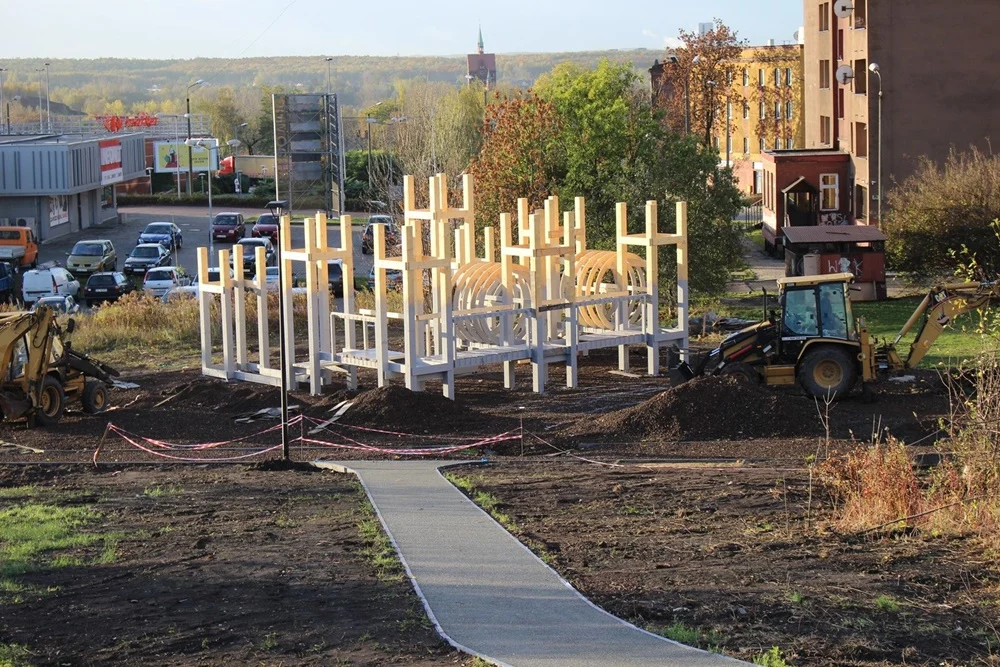 Rewitalizacja hałdy w Wirku trwa