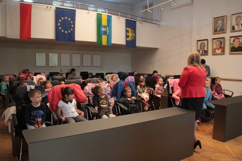 Sąsiedzka wizyta przedszkolaków