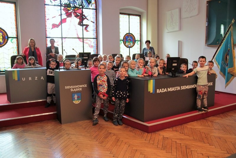 Sąsiedzka wizyta przedszkolaków