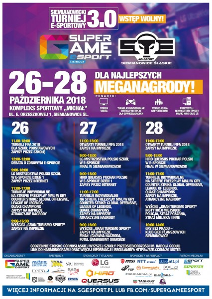 W najbliższy weekend E-sportowe emocje!