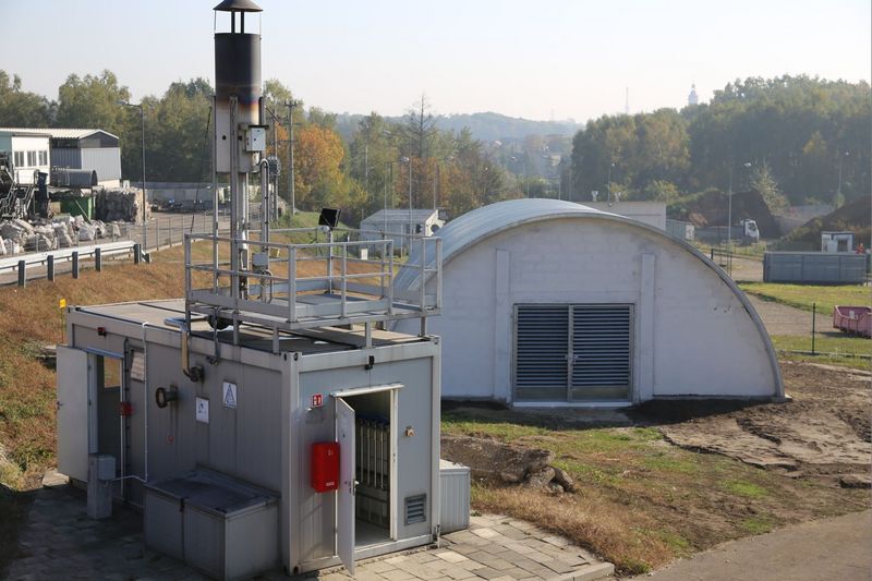 Zielony prąd z gazu składowiskowego