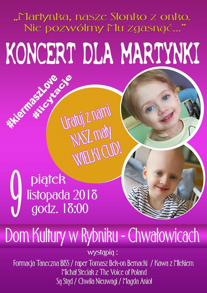 Uratuj z nami NASZ mały WIELKI CUD - Charytatywny Koncert