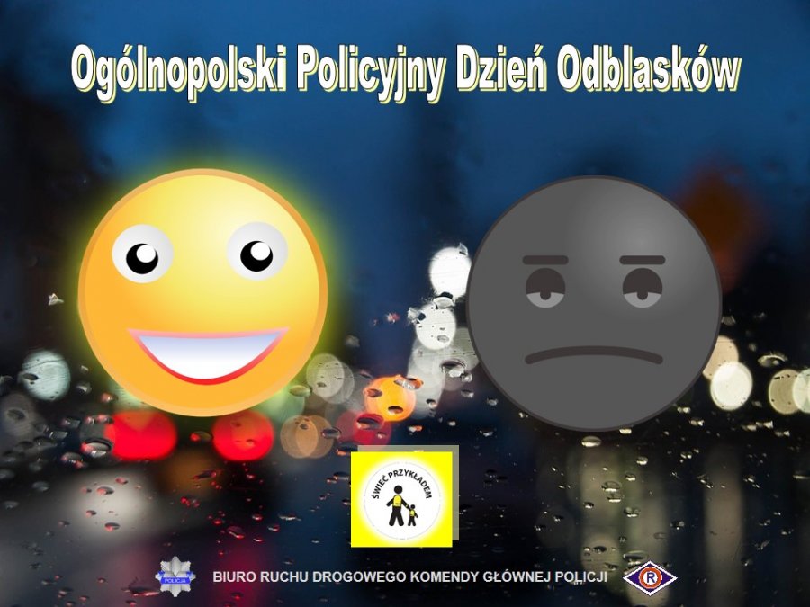 Ogólnopolski policyjny "Dzień Odblasków"