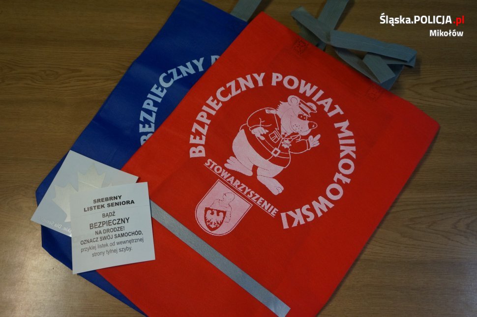 Stróże prawa podczas IV Mikołowskiego Dnia Seniora