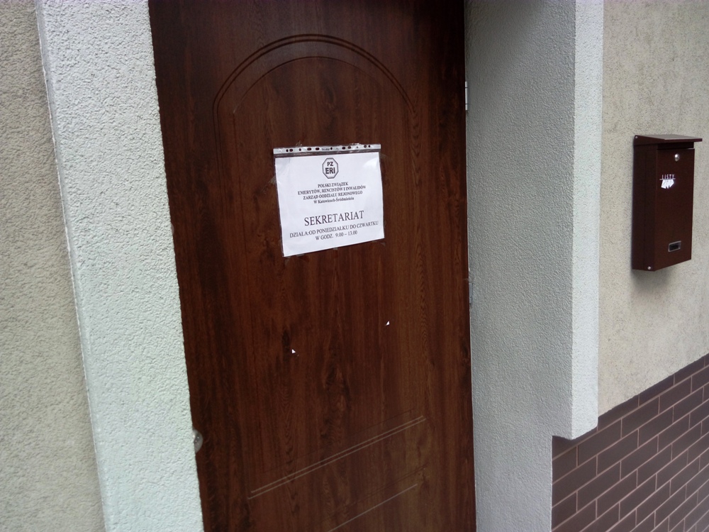 Polski Związek Emerytów w nowej siedzibie