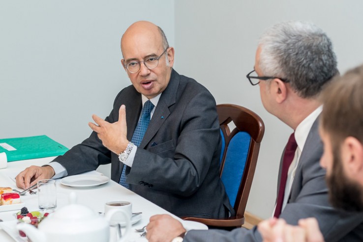 Wizyta ambasadora Francji w Katowicach