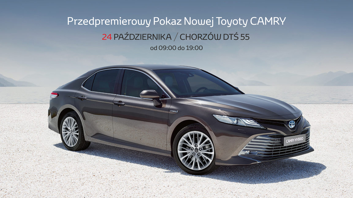 Toyota Camry - zobacz nową wersję najpopularniejszego sedana