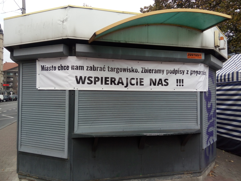 Czy targowisko na pl. Synagogi zniknie?