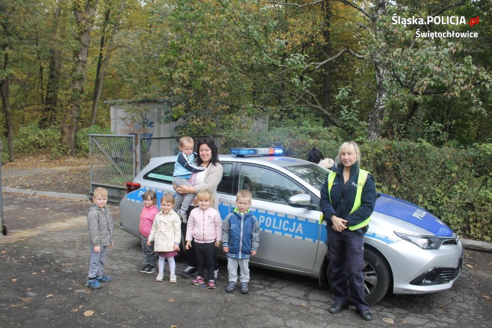 Dzieciaki na "Bezpiecznej drodze do przedszkola
