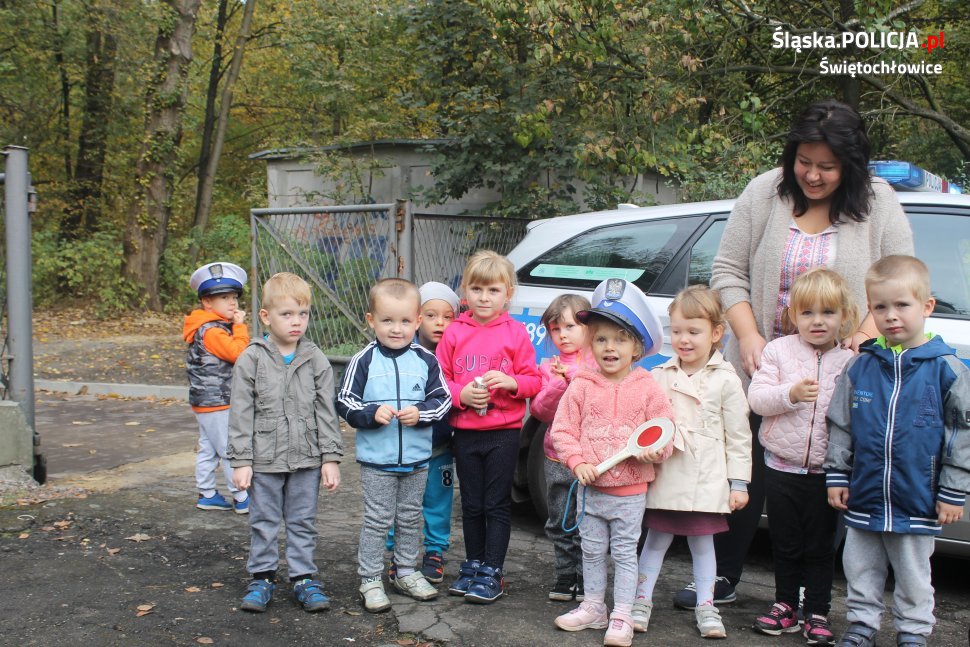 Dzieciaki na "Bezpiecznej drodze do przedszkola
