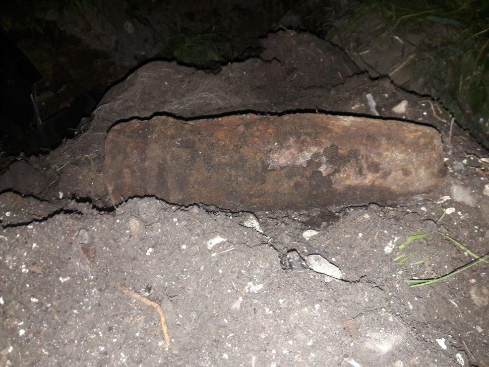 W Maciejowie wykopali niewybuch