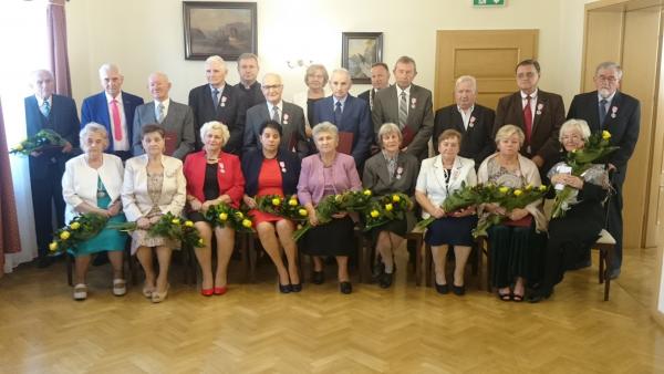 Medale dla Jubilatów