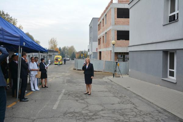 Wiecha na budowie Szpitalnego Oddziału Ratunkowego w Zabrzu