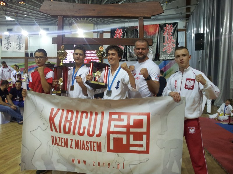 Żorscy karatecy z medalami Mistrzostw Europy!
