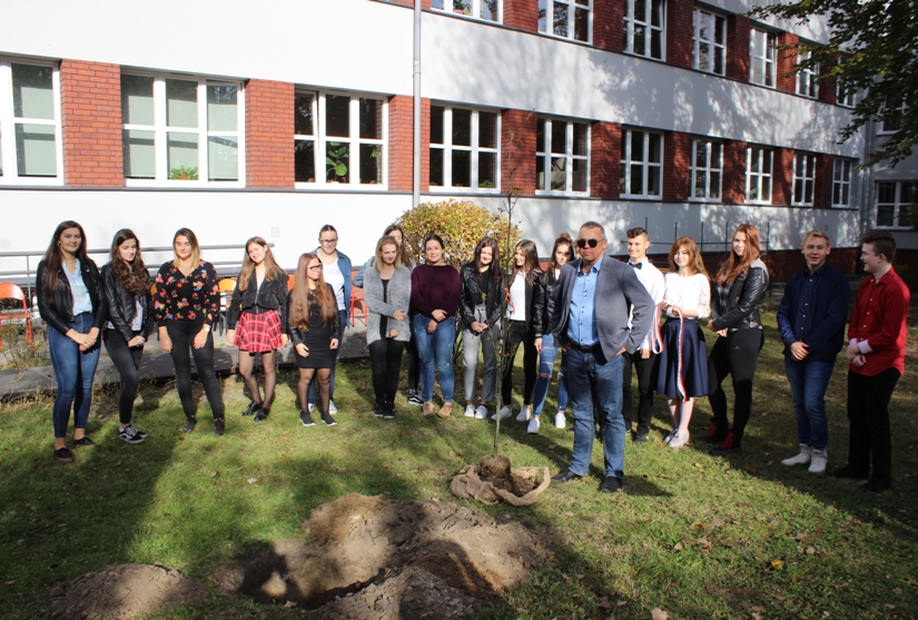 Zasadzono dęby na 100-lecie niepodległości Polski