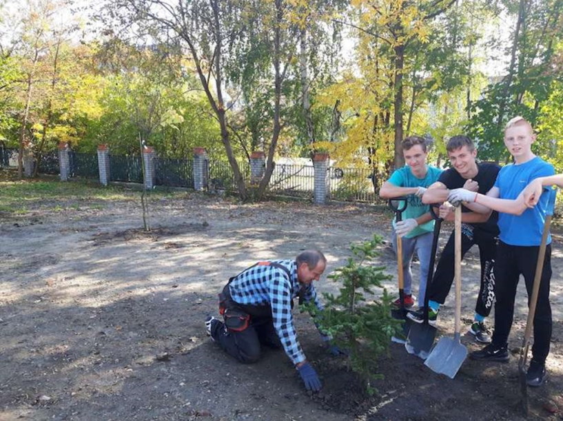 Nasadzenia w SP nr 16 8