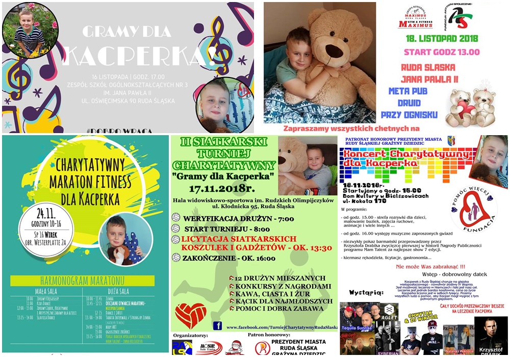 Rudzianie zwierają szyki w walce o zdrowie Kacperka Grajdka