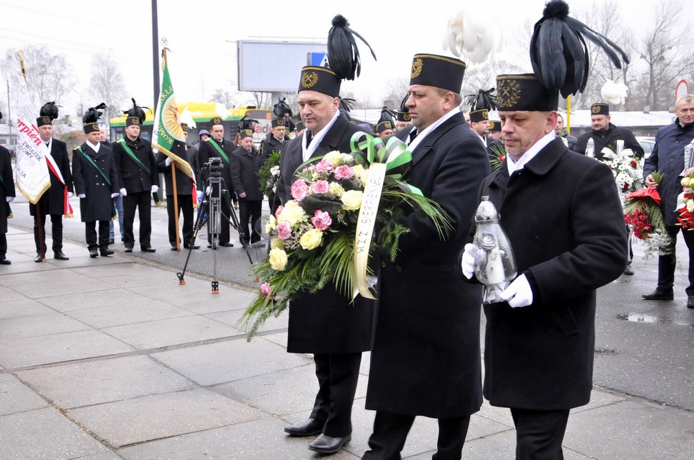 uroczystości upamiętniające śmierć 23 górników KWK Halemba 24