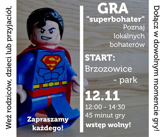 Zachęcamy do udziału w harcerskiej grze miejskiej "Superbohater"