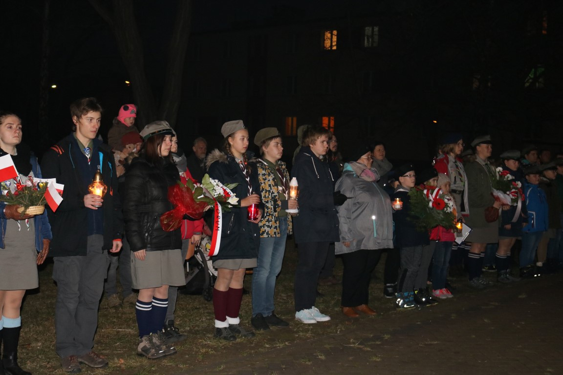 Piekarscy Harcerze oddali hołd Trzem Bohaterom