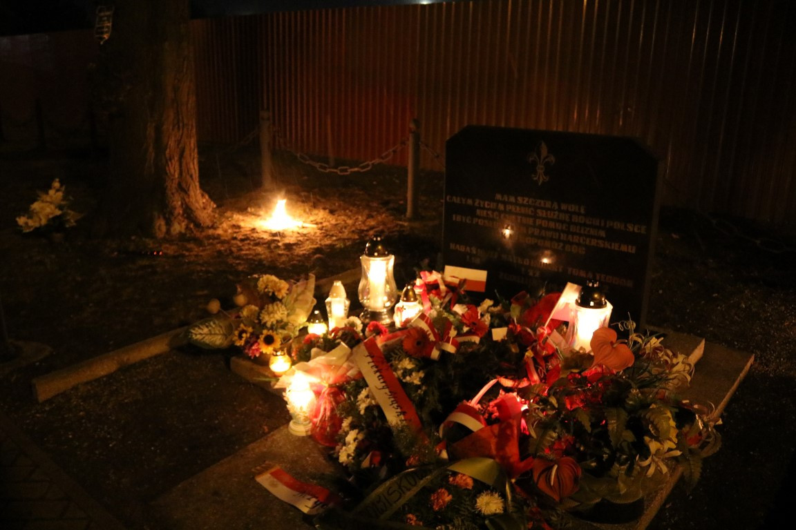 Piekarscy Harcerze oddali hołd Trzem Bohaterom