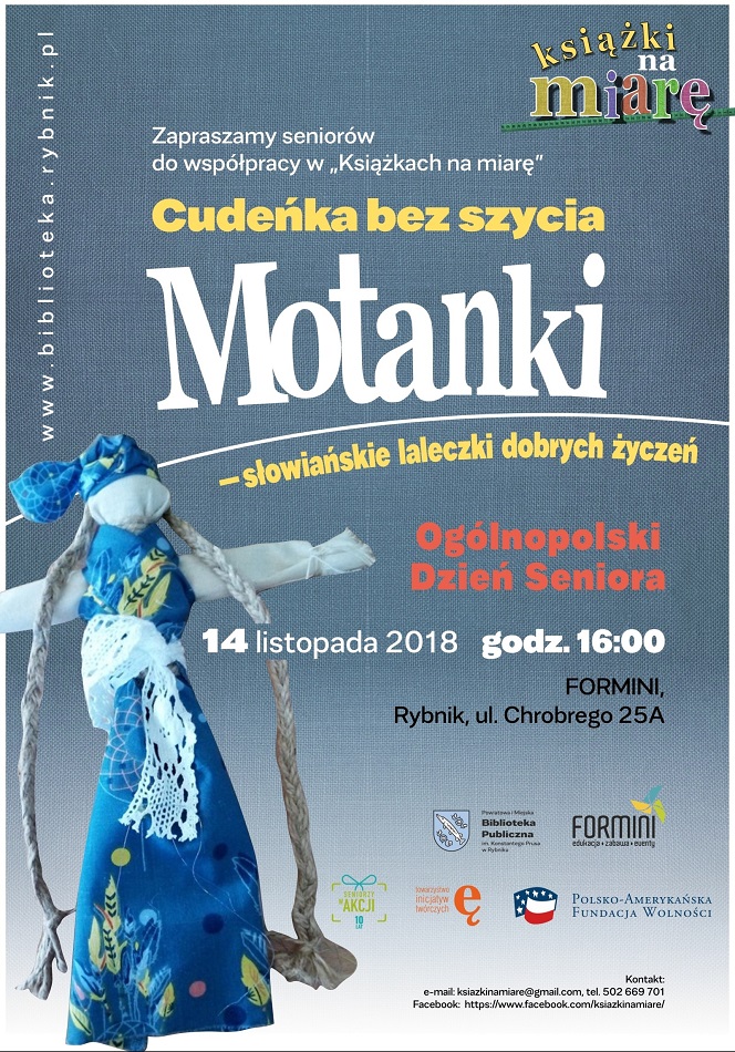 Warsztaty "Cudeńka bez szycia, czyli motanki"