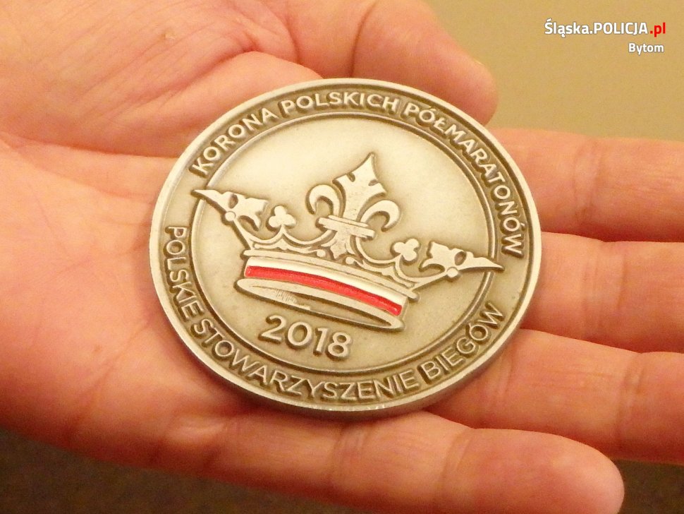 Korona Półmaratonów Polski w rękach bytomskich policjantów