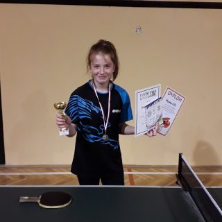 Sukces Moniki Wilk z SP 13 i UKS Dwójka Sosnowiec